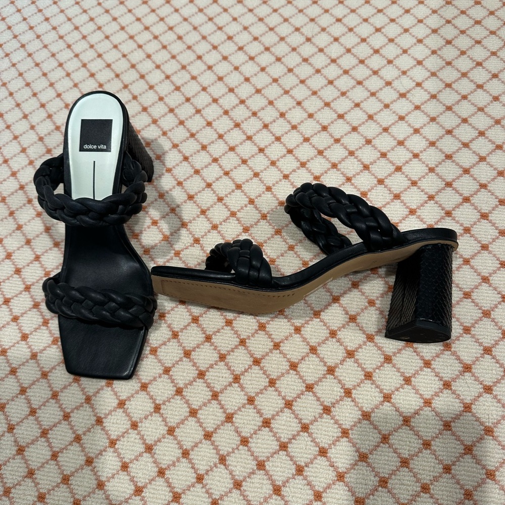 Dolce Vita Black Heels size 9.5